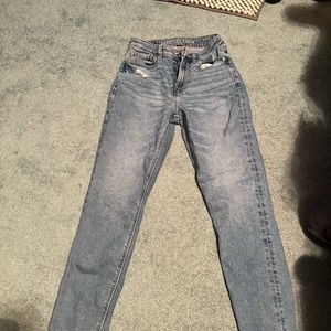 American Eagle mom jeans size 00.